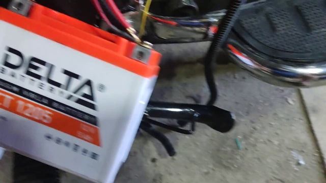 Какой аккумулятор ставить мопед     Альфа Honling Hl110