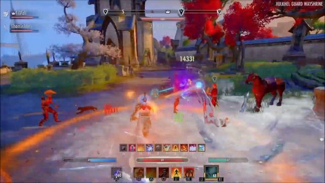 Magicka DK elemental storm I all season salts build I owerhelming DOT build смотреть онлайн