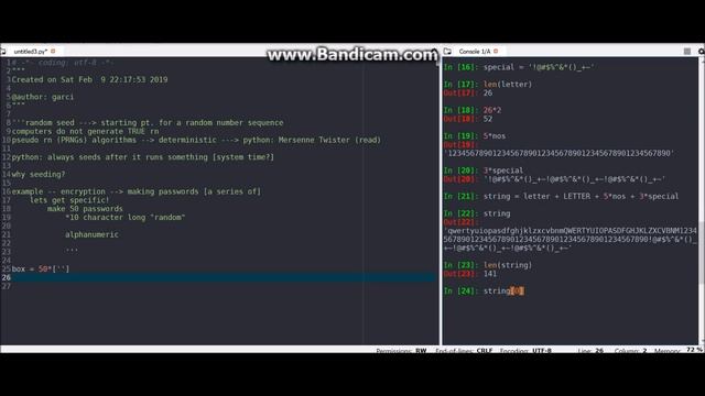 Random Seeding: Generate Vast Password Databases with Python смотреть онлайн