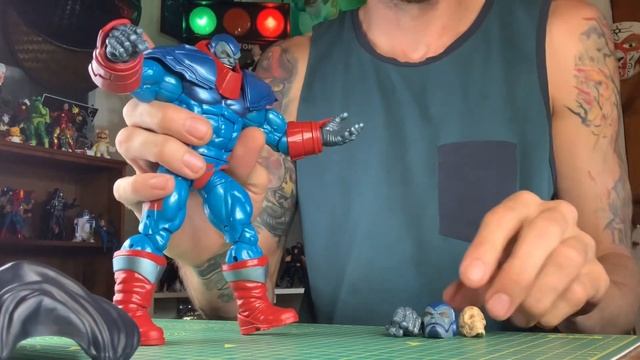 Marvel Legends AOA Deluxe Apocalypse X Men Comics Action Figure Review Hasbro Toys