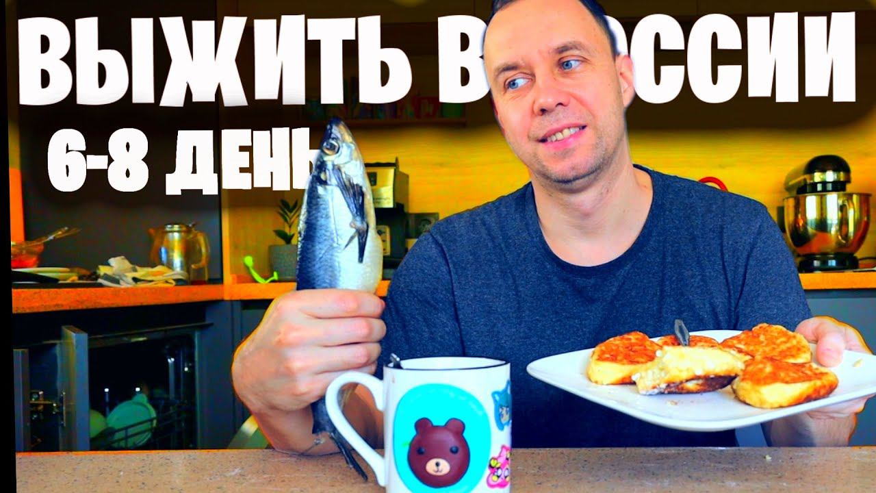 6 - 8 ДЕНЬ ЧТО ЕДЯТ В РОССИИ НА МИНИМАЛКУ 2023 смотреть онлайн