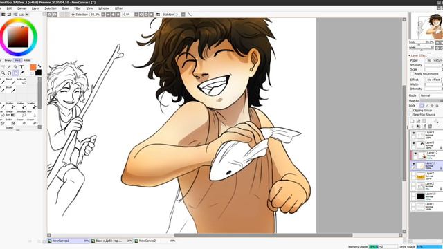 SPEEDPAINT. Лор главного Героя нашего проекта. смотреть онлайн