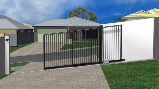 Installing Sliding Gates on a Slope смотреть онлайн