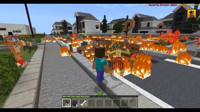 NEW FNAF 9 Security Breach In Minecraft VS TURRETS | FNAF Minecraft Moondrop, Vanny, Freddy, Sundro смотреть онлайн