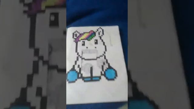 Мои рисунки по клеточкам! Их мало поэтому не судите строго! смотреть онлайн