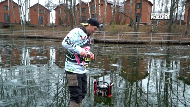 "РЫБАЛКА У КАЖДОГО СВОЯ" Предновогодняя форель по тонкому льду.