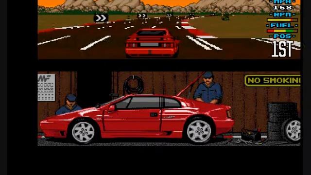 Lotus Esprit Turbo Challenge part 1 easy difficulty смотреть онлайн