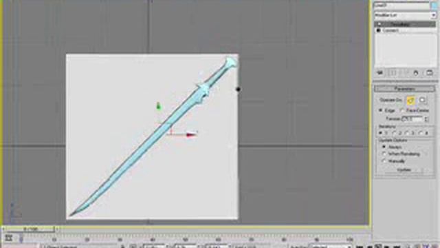 3ds max sword creation tutorial- part 3 смотреть онлайн