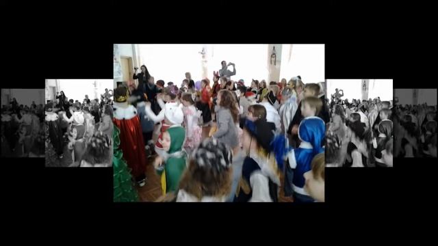 Новогодний Праздник в Змиевской Школе №2 Детский Новогодний праздник в школе смотреть онлайн
