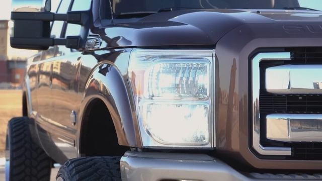 Vehicle Spotlight - 2012 Ford F-250 With 24x14 ARKON Caesars And 33's On STOCK SUSPENSION смотреть онлайн