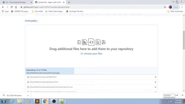 #GitHub_Git Large File Storage (LFS) Files Upload to GitHub By Drag And Drop смотреть онлайн