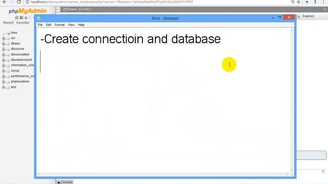 Laravel 5.4 create database & connection to my sql part 5 - connection laravel смотреть онлайн