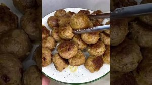 Фрикадельки в сливочном соусе 🧆