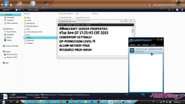 Como Crear un Server de Minecraft Version 1.8.X смотреть онлайн
