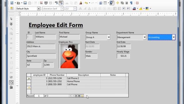 LibreOffice Base (49) ListBox No Wizard смотреть онлайн