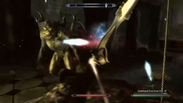 Lord Harkon Fight Skyrim смотреть онлайн