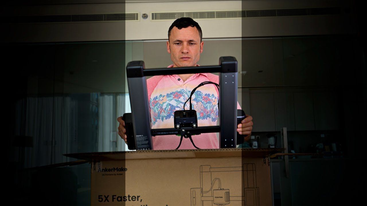 РАСПАКОВКА 3D ПРИНТЕРА AnkerMake M5 #premikum #unboxing смотреть онлайн