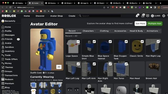 How to make a roblox lego avatar смотреть онлайн