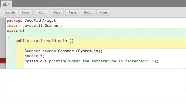 Program To Accept The Temperature In Fahrenheit And Find The Celsius | Java Tutorial смотреть онлайн