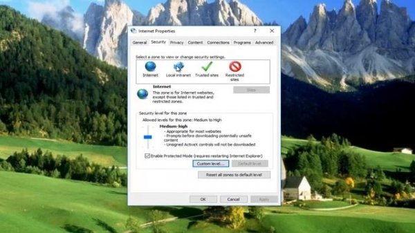 FIX: Your Internet Security Settings Prevented One Or More Files From Being Opened