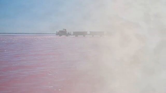 Розовое озеро в Алтайском крае "Бурсоль" смотреть онлайн