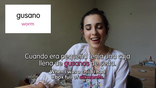 Weekly Spain Spanish Words with Rosa - Bugs! смотреть онлайн