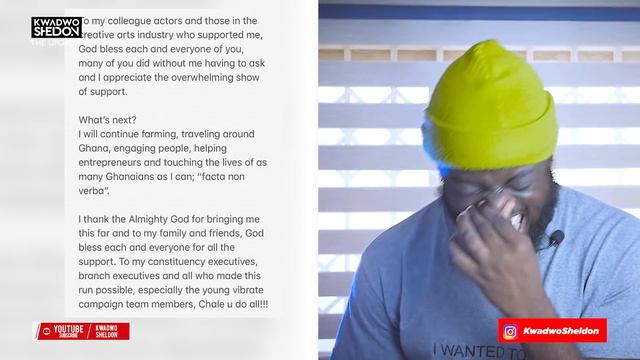 John Dumelo Concedes Defeat смотреть онлайн