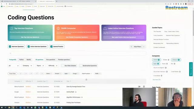LeetCode with SQL - XTechnology Code Hour смотреть онлайн