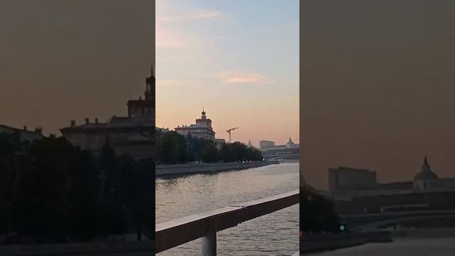 Москва Река набережная Московская осень прогулка по Москве Moscow City is the capital of Russia 202 смотреть онлайн
