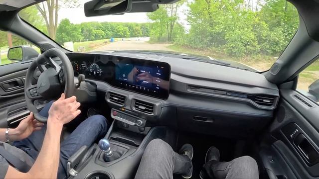 2024 Ford Mustang Dark Horse (Manual) - POV First Impressions смотреть онлайн