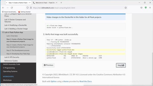 Cloud Computing - Lab 6.1:-6.2: Setup a Flask Dev Environment смотреть онлайн