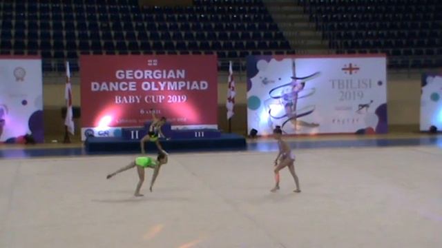Художественная Гимнастика , Грузия ,Тбилиси «Дуэт» смотреть онлайн