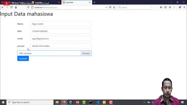 file handling untuk Upload File pada PHP смотреть онлайн