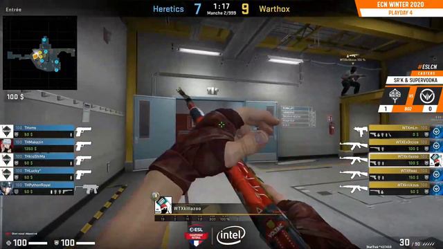 CS:GO - Team Heretics vs Warthox Esport - Nuke - ECN Winter 2020 смотреть онлайн