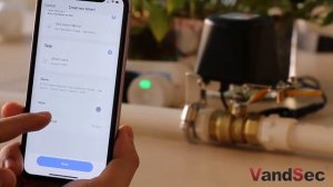 Tuya Smart WiFi Control Gas Water Valve
