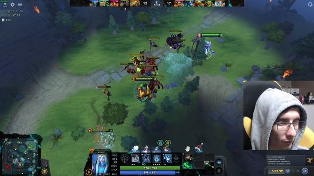 Dota 2 ЦМка пятёрка с айон диском, который прокнул раза четыре и владмиром для к смотреть онлайн