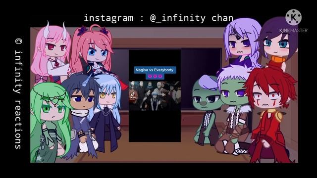that time i got reincarnated as slime react to rimuru s' siblings as ??? [] infinity reactions смотреть онлайн