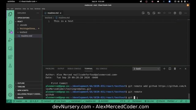 AM Coder - Working with Git Remotes (github, gitlab, bitbucket) смотреть онлайн