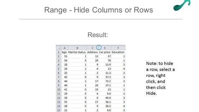 How to Hide Rows and Columns in Excel - Introduction to Crazy Excel смотреть онлайн