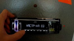 Краткий обзор, включение автомагнитола JVC KD-X161