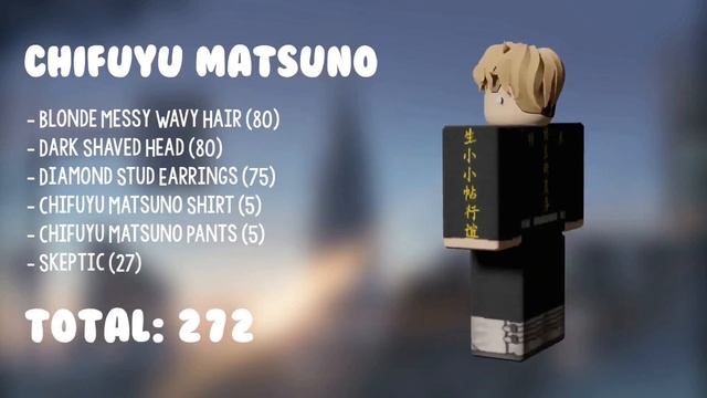 Tokyo Revengers Roblox Outfit Ideas || ANIME смотреть онлайн