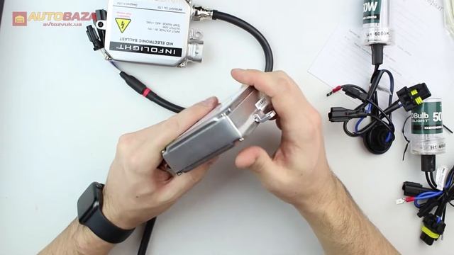 Комплект ксенона InfoLight H1 6000K 50W Xenon смотреть онлайн