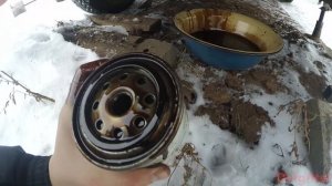 Поменял масло на ваз 2107 и фильтры