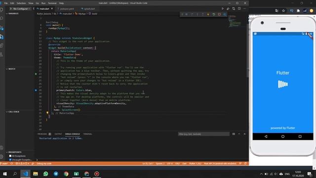 Урок. Индикатор загрузки flutter_spinkit во Flutter/Creating a download indicator смотреть онлайн
