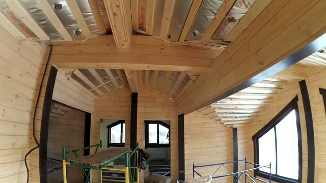 КАК УТЕПЛИТЬ КРЫШУ ДОМА ИЗНУТРИ? ЧАСТЬ 2 смотреть онлайн