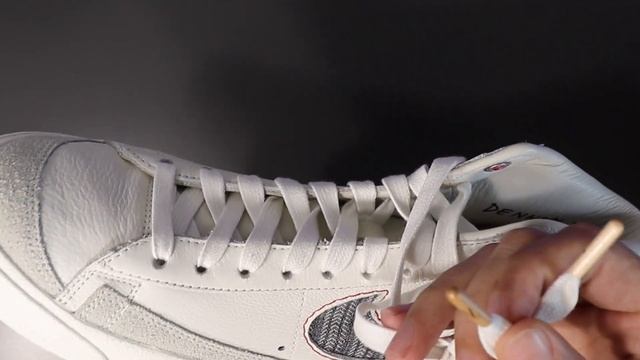 Nike Blazer Mid '77 x "Denham" (Sail/Midnight Navy) Unboxing and Review смотреть онлайн