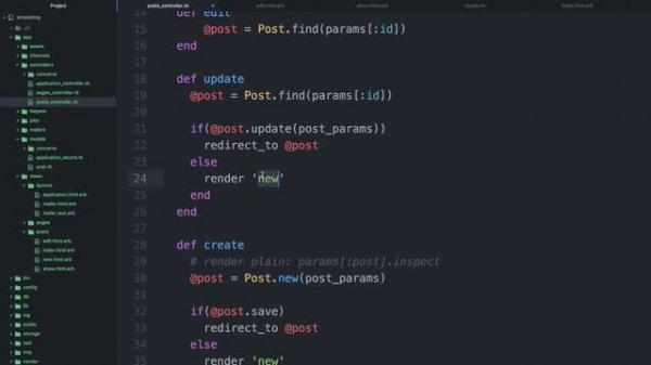 Изучение Ruby On Rails / #6 - Редактирование и удаление постов