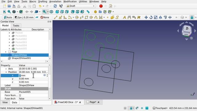 FreeCAD 3D to 2D Export in DXF for Laser Cut or CNC. Learn the basics for Beginners смотреть онлайн