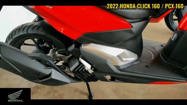 2022 Honda CLICK 160 And PCX 160 Appearance Comparison Battle Of 160 First Look Walkaround