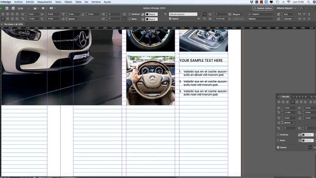 Cómo hacer una Doble Página Revista en Adobe Indesign смотреть онлайн